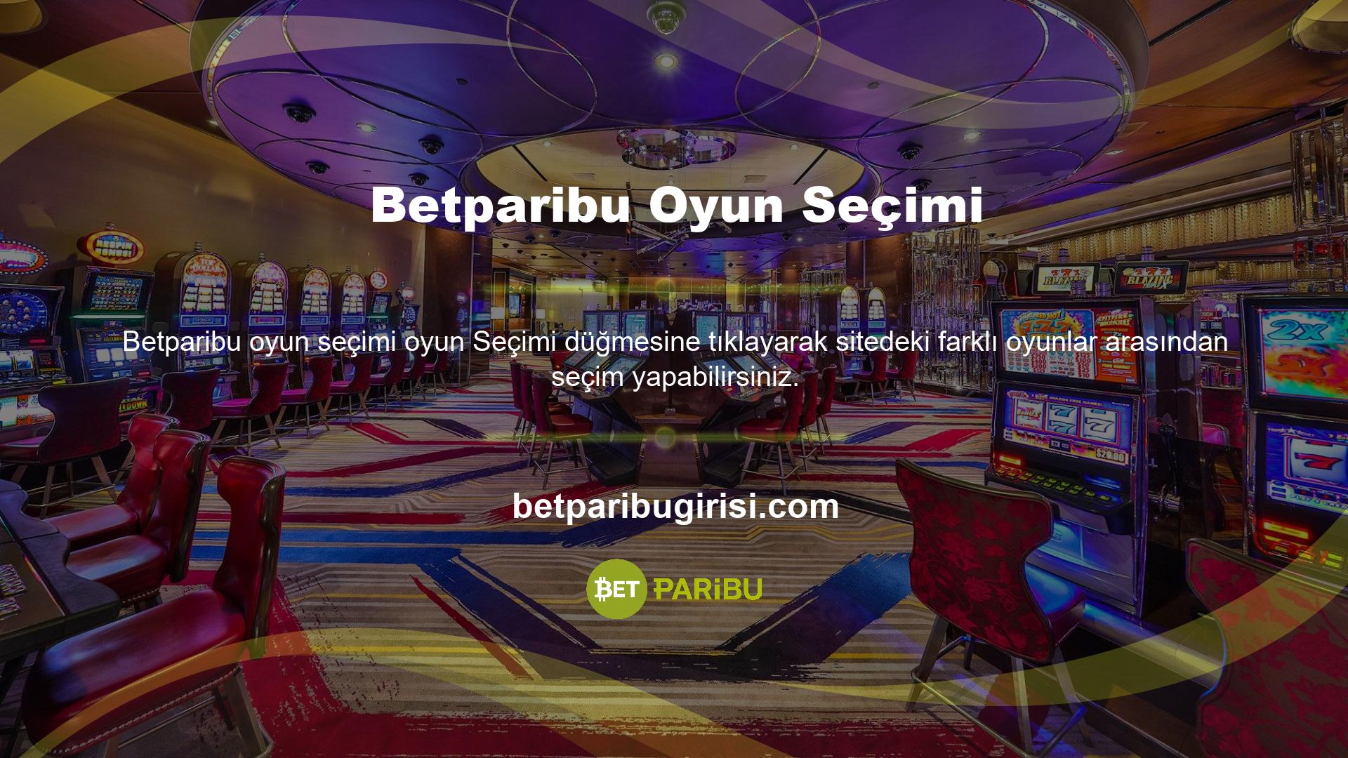 Çeşitli oyunlar geliyor