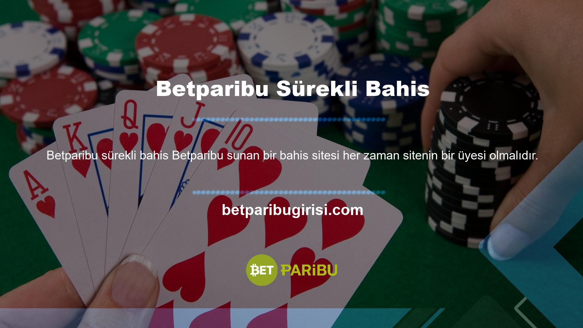 Sorumlu bir şekilde bahis yapmak çok önemlidir ve Betparibu bunu yapmanın yollarından biridir