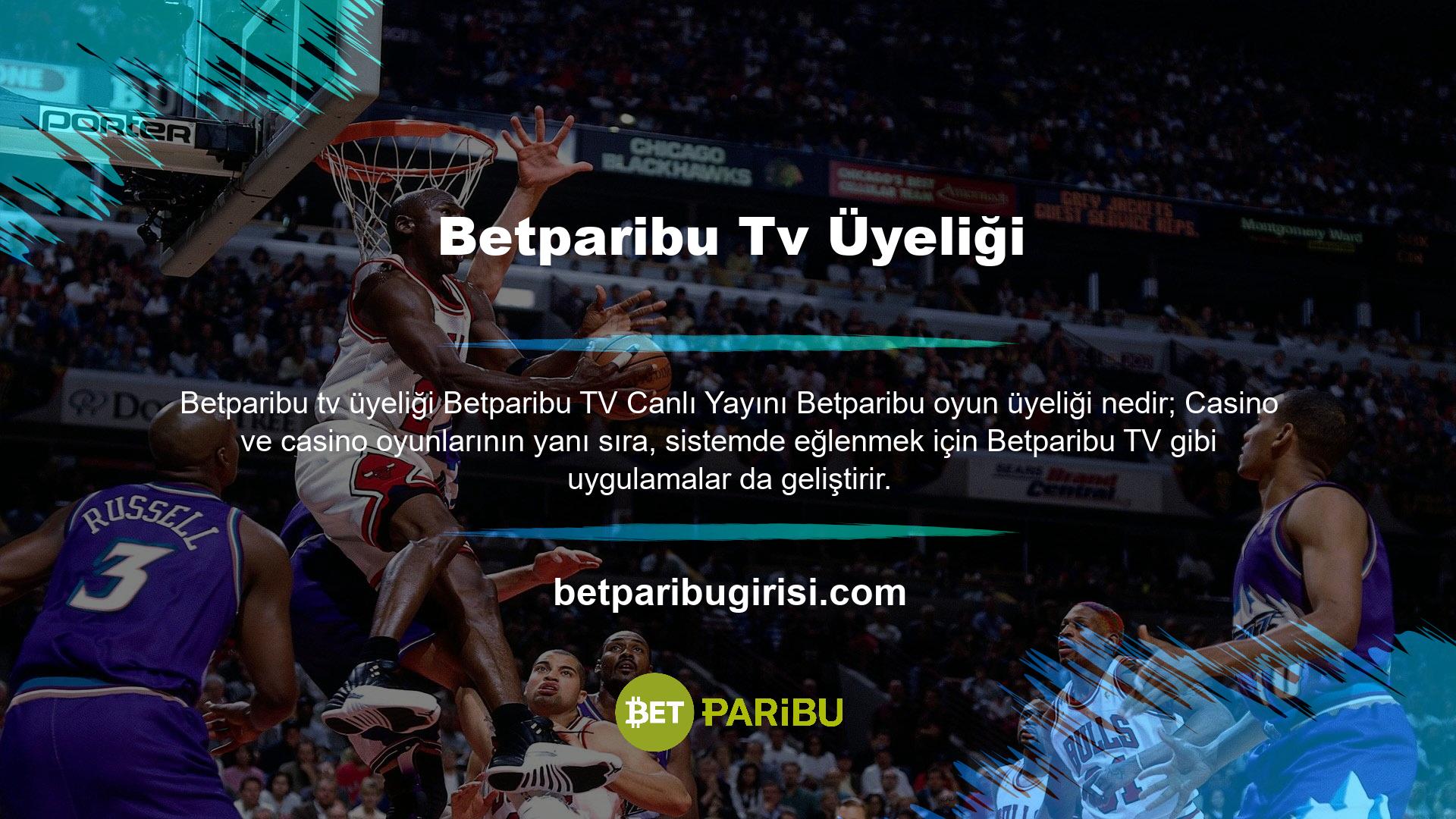 Bu uygulama, sporu gerçek zamanlı olarak izlemenizi ve bahis oynamanızı sağlar